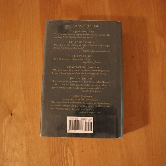 The Lost Hero Novel by Rick Riordan, Hardcover, good condition - Picture 4 of 4